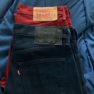 501 Levi’s blue.